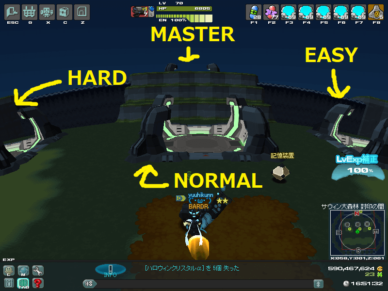 封印の間フロアゲート