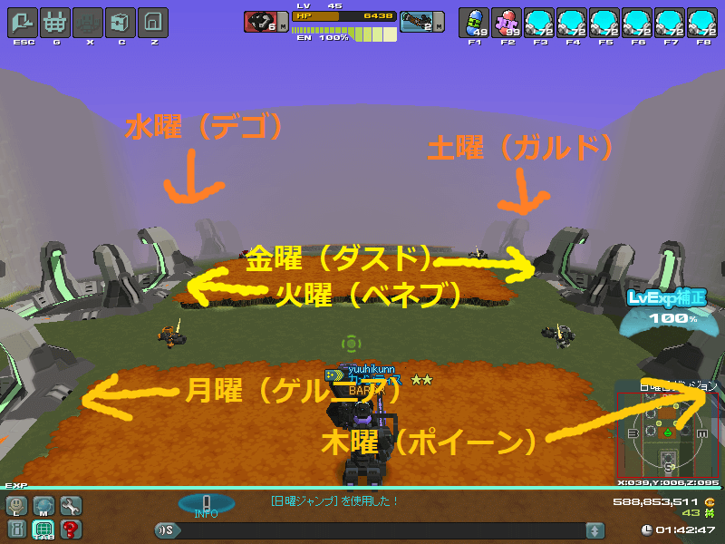 日曜ダンジョンの入り口